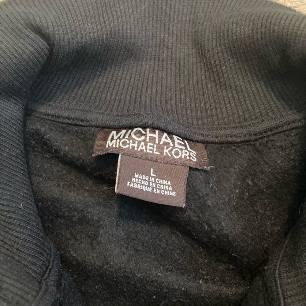 Michael Kors Light Bomber Jacket Euc - image 4